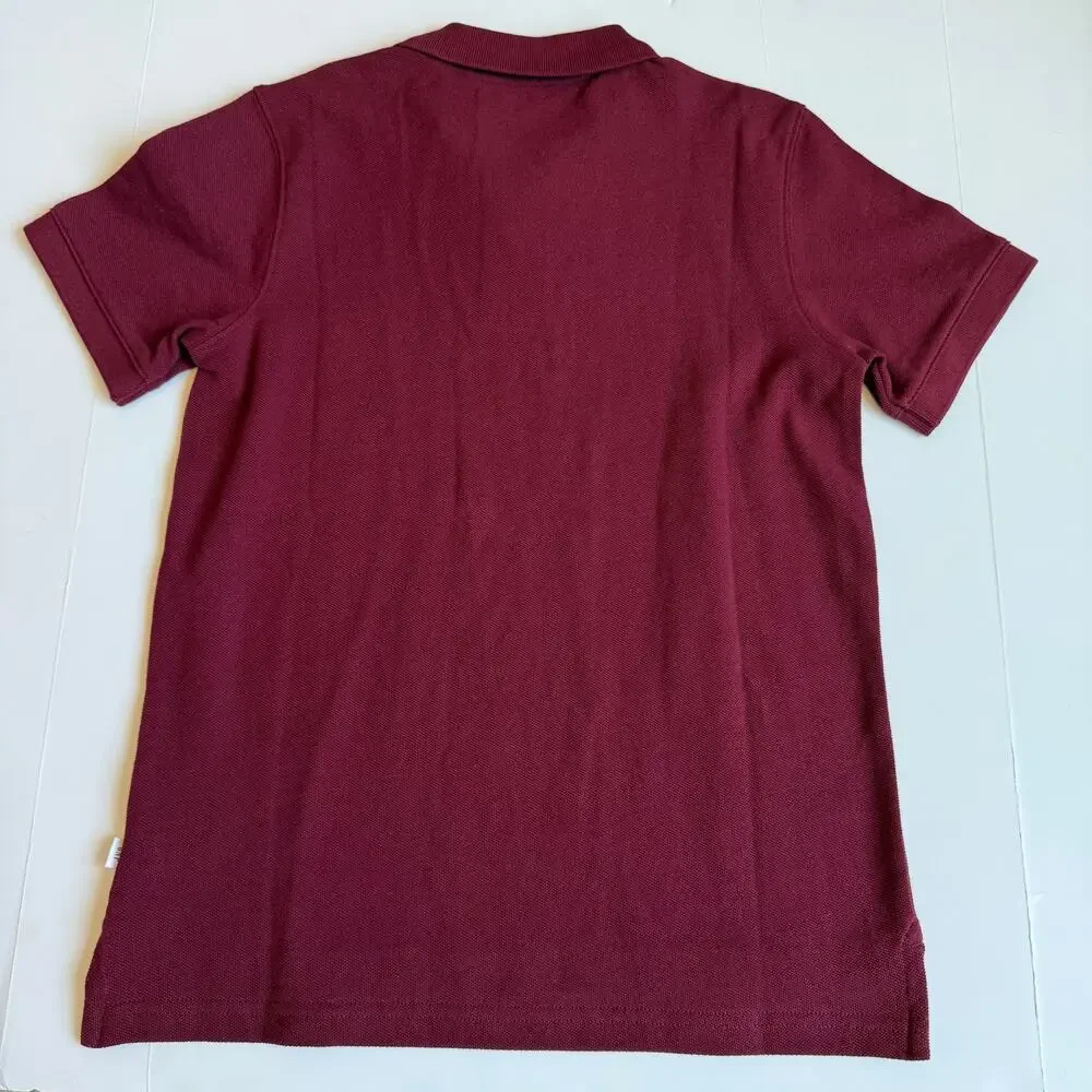 NWT Gap Kids Solid Burgundy Polo